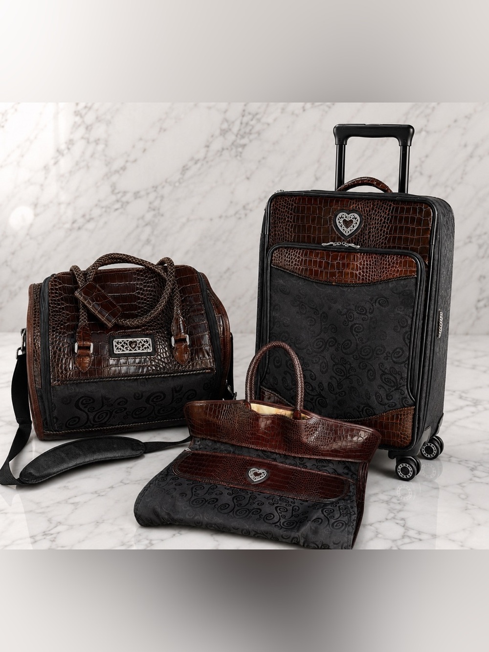 Brighton 3 piece luggage set